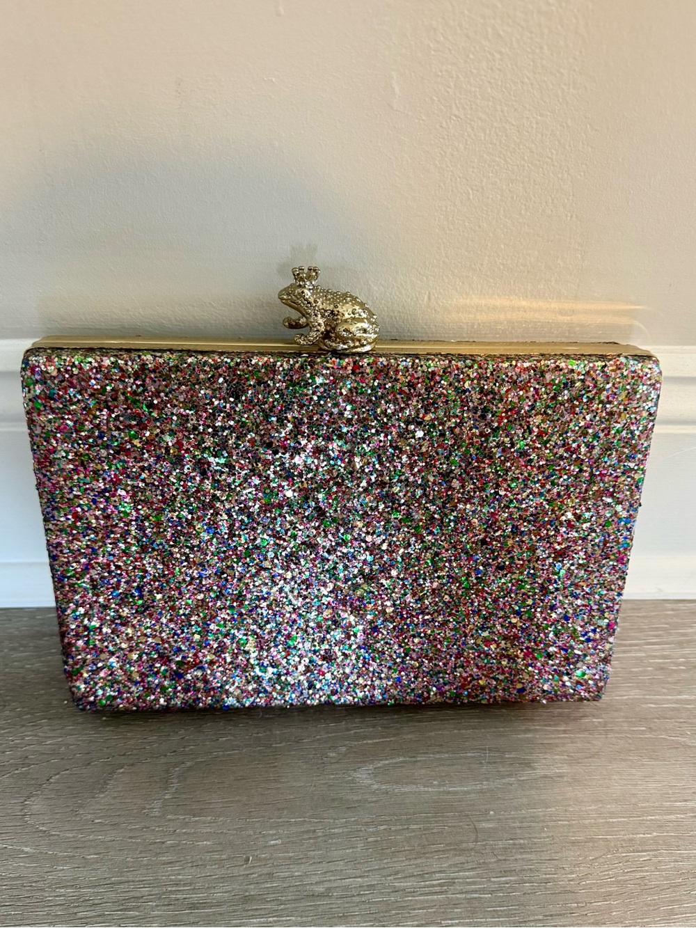 Kate Spade ‘I Kissed a Frog’ evening bag